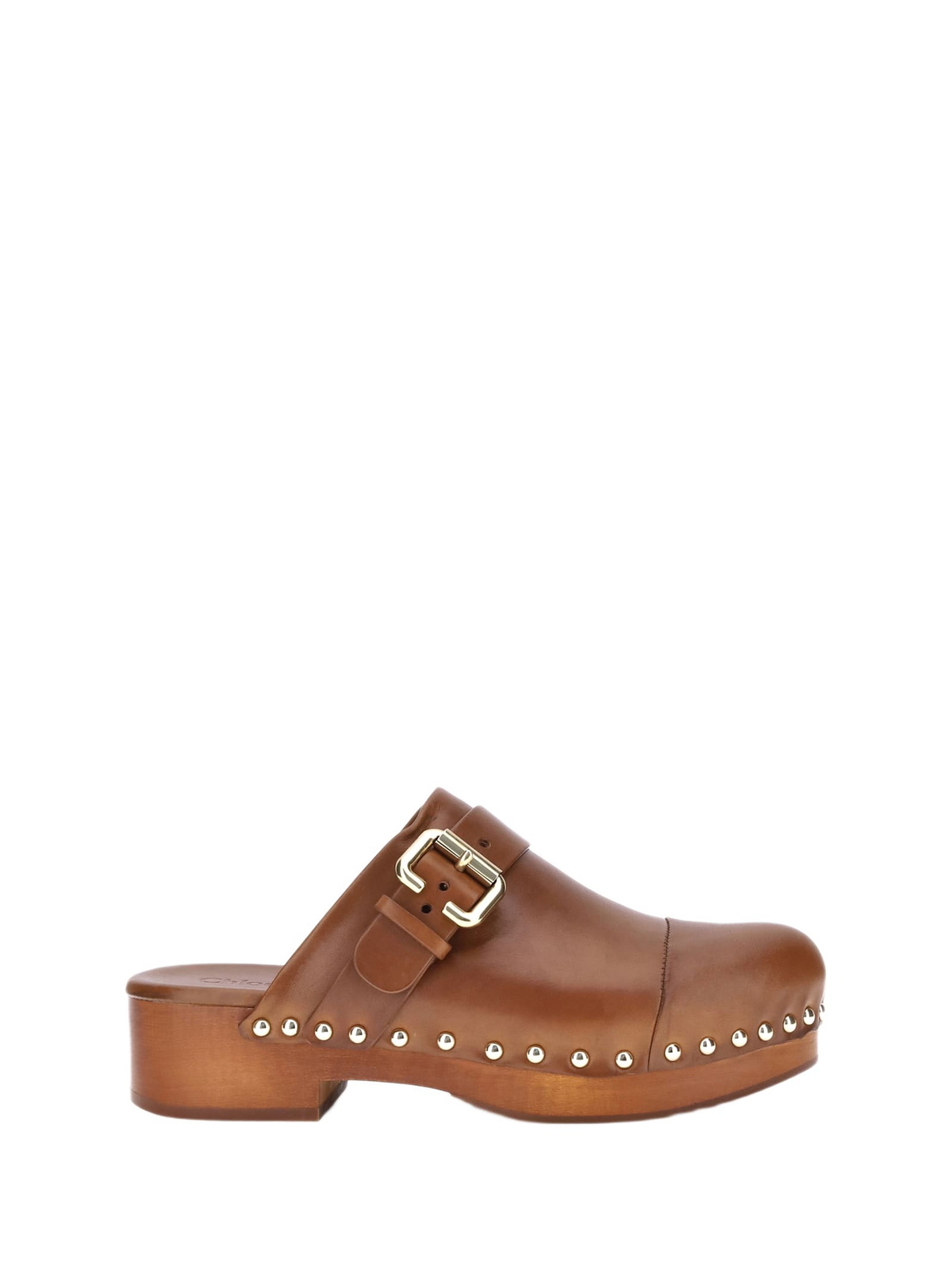 Chloé Nama 80 leather wedge sandals Chloe