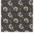 Autumn Sonata Four-Pack Black & Beige Berit Napkins