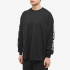 WTAPS Men's Long Sleeve LXLXW Bones T-Shirt in Black