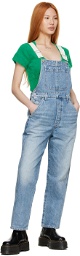Citizens of Humanity Blue Denim Overalls