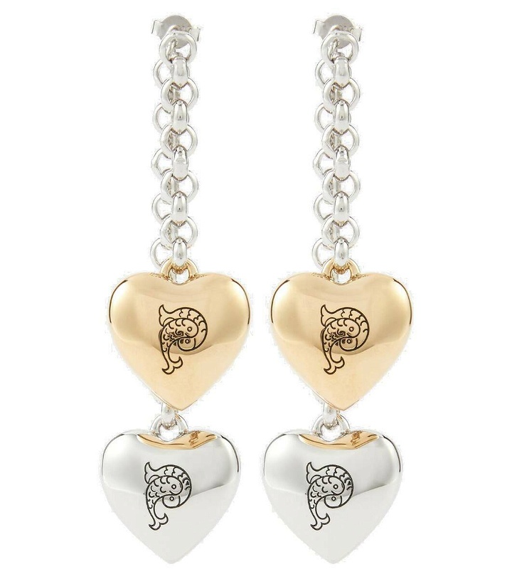 Photo: Pucci Heart drop earrings
