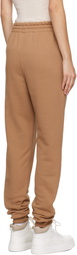 Chloé Brown Generous Sweatpants