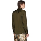 Dries Van Noten Khaki Curtain Shirt