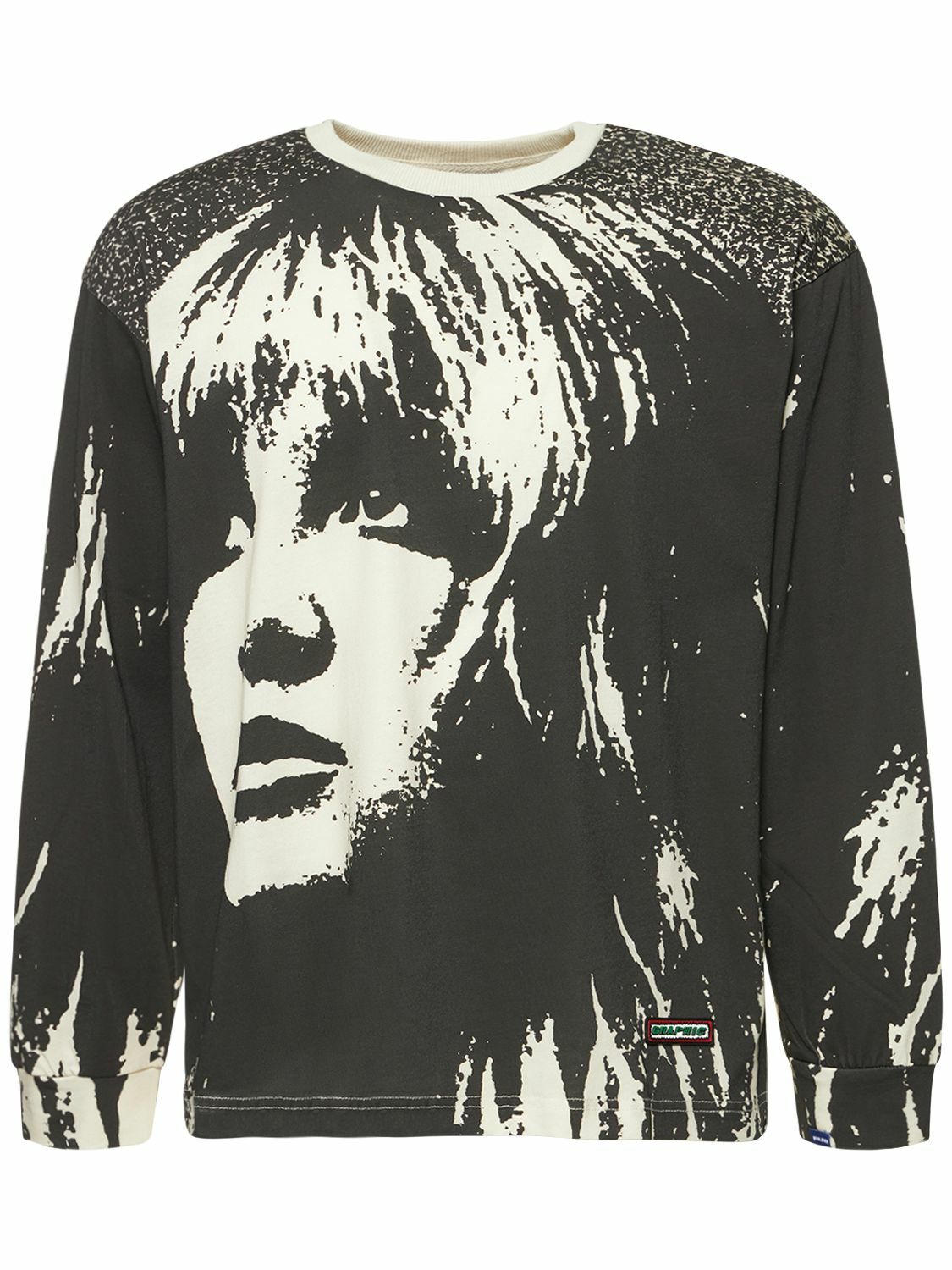 DEVA STATES Dove Printed Cotton Long Sleeve T-shirt