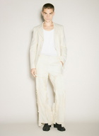 Comme des Garçons Homme Plus Panelled Wool-Blend Pants