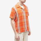 Corridor Men's Acid Plaid Check Vacation Shirt in Ranger