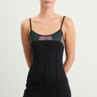 Fruity Booty Women's Mesh Mini Dress in Black
