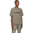 Essentials Taupe Logo T-Shirt