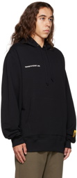 Helmut Lang Black Photo Hoodie