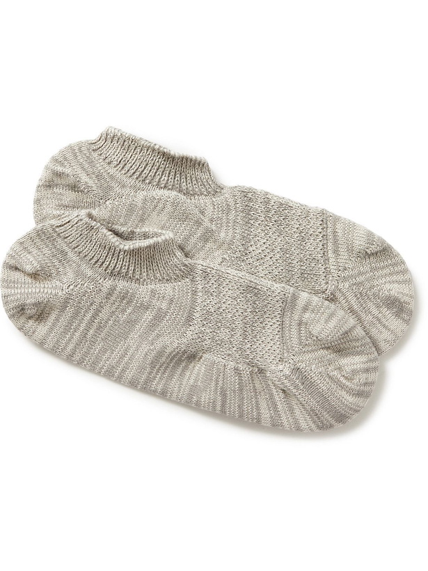 Photo: Anonymous ism - GOHEMP Ribbed-Knit Socks