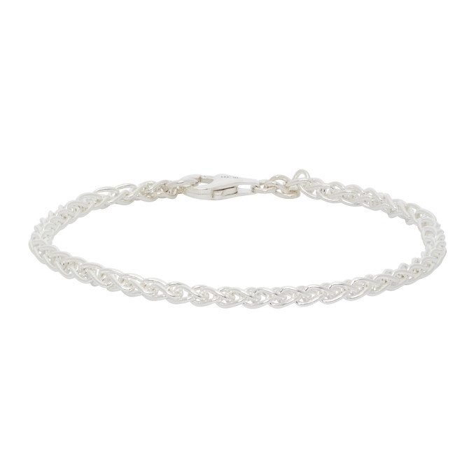 Photo: Hatton Labs Silver HL Classic Rope Bracelet