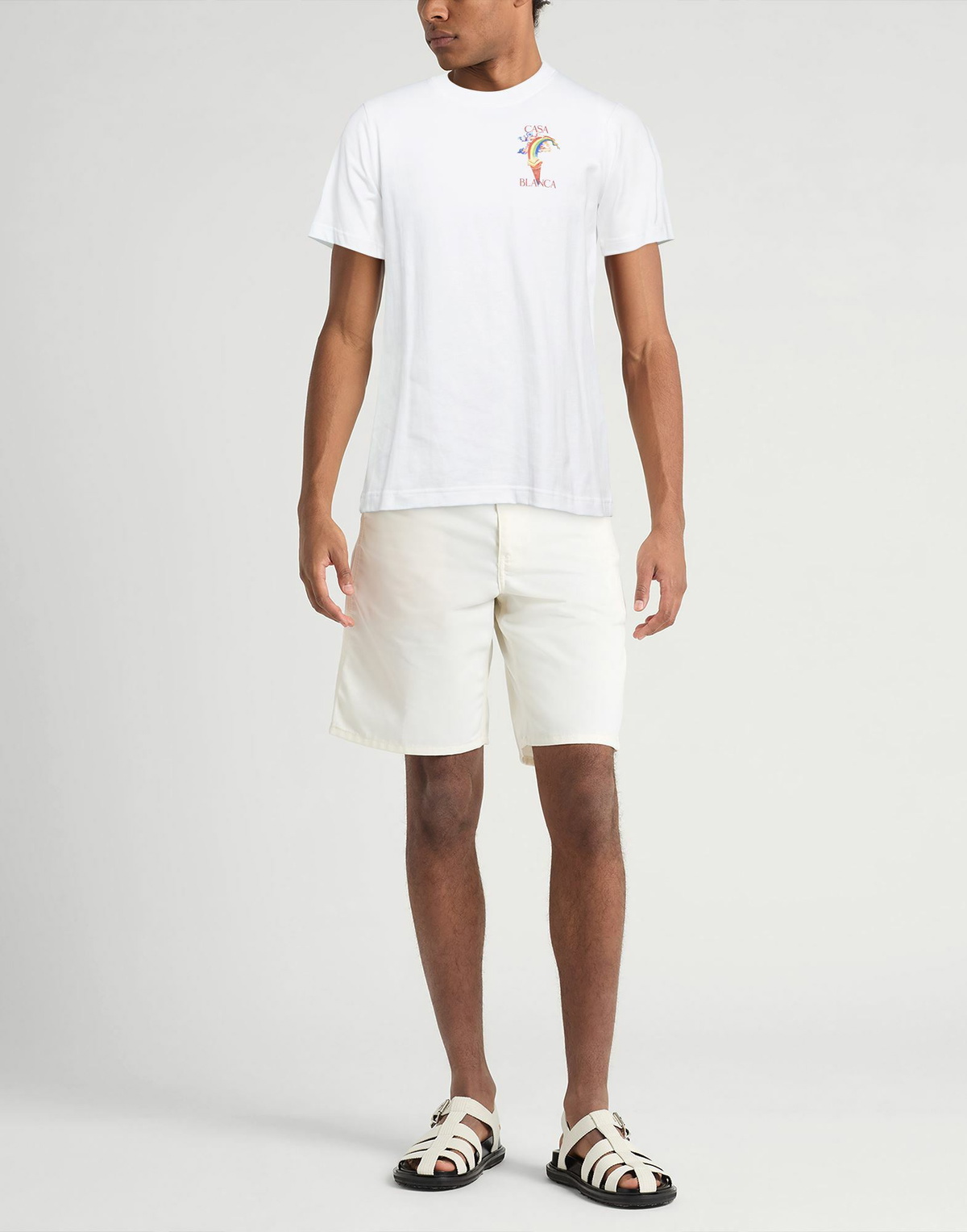 Casablanca Mens T-shirt in White