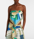 Tory Burch Printed silk top