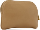The Row Beige EW Circle Pouch