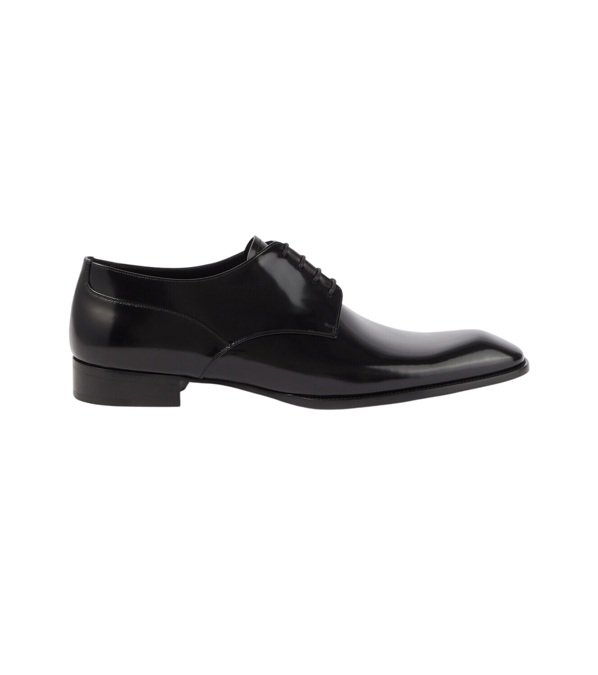 SAINT LAURENT - Teddy Leather Derby Shoes - Black Saint Laurent