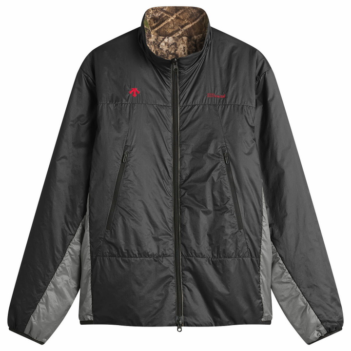 Photo: Descente Men's Allterrain x JJJJound Reversible Jacket in Black/Charcoal