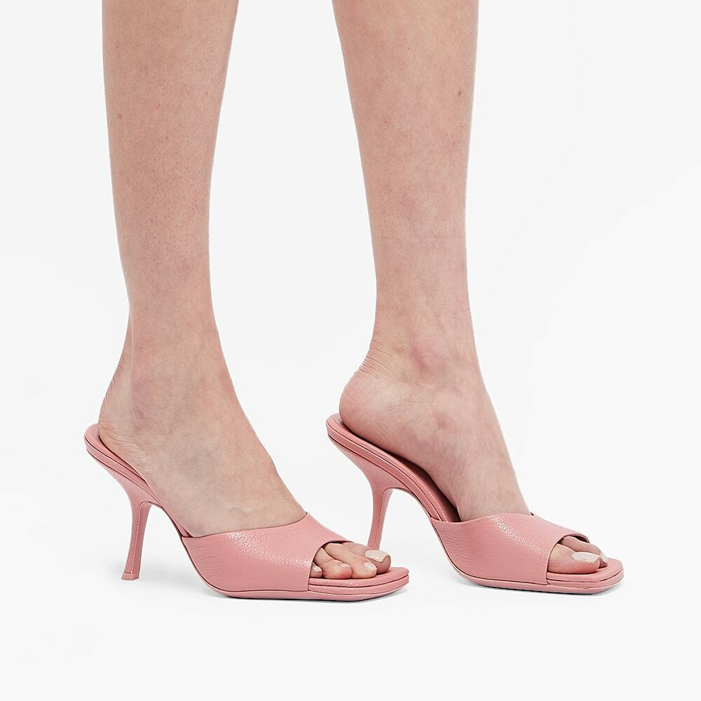 By Far Women's Mora Stiletto Mule in Pink