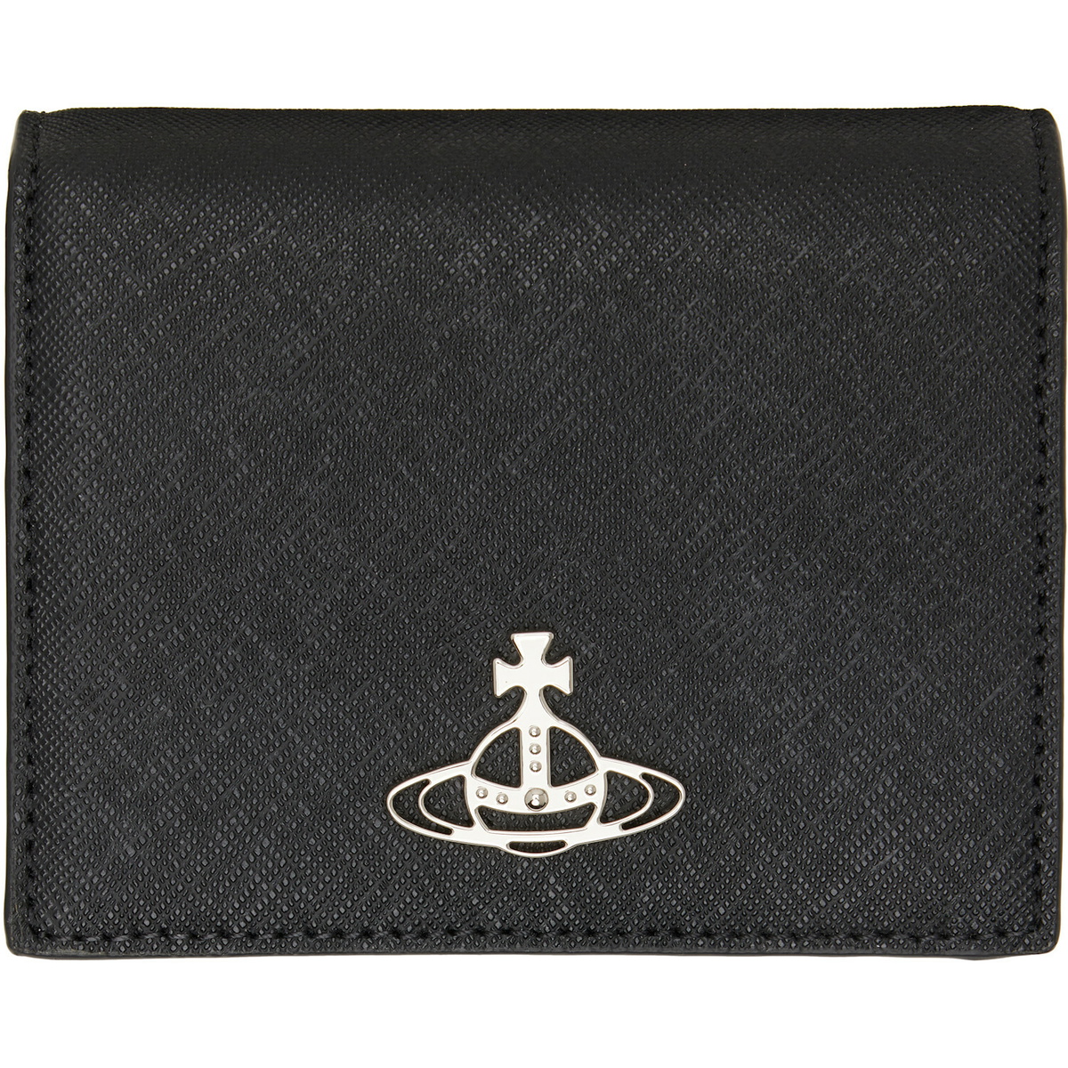 Vivienne Westwood Black Leather Wallet