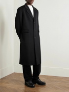 The Row - Compa Virgin Wool-Gabardine Coat - Black