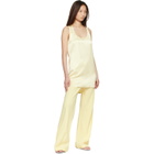 WARDROBE.NYC Yellow Liquid Tank Top