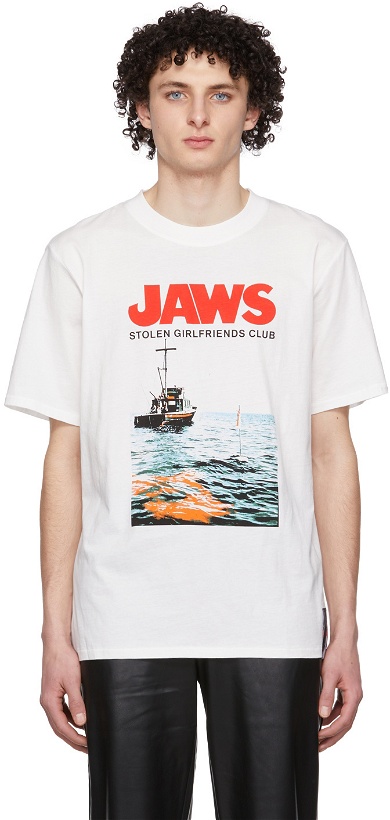 Photo: Stolen Girlfriends Club White Universal Pictures Edition Last Stand T-Shirt