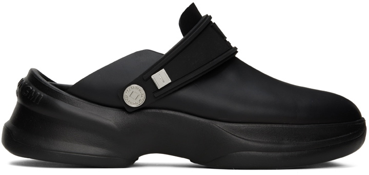 Photo: Wooyoungmi Black Embossed Clogs