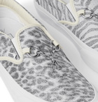 Vans - Needles Classic VLT LX Animal-Print Faux Leather Slip-On Sneakers - White