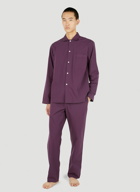 Drawstring Sleep Pants in Purple