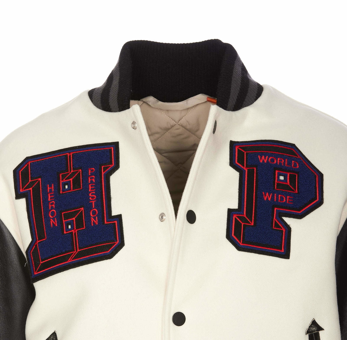 HERON PRESTON Hp Patches Varsity Bomber Jacket