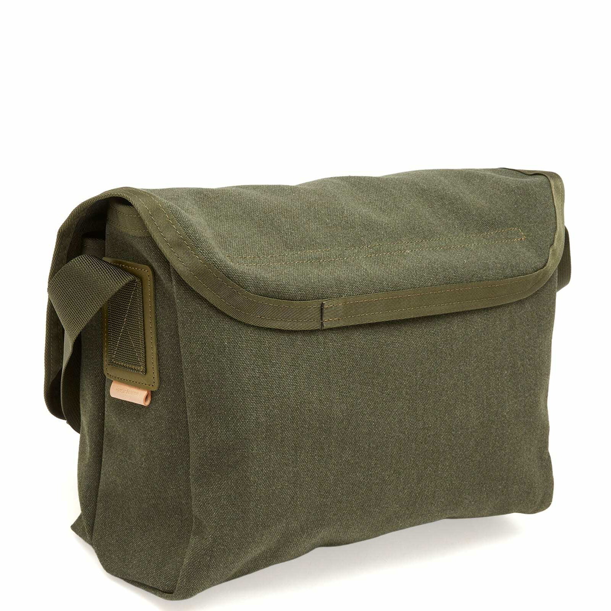 Hender Scheme Messenger Bag - Small in Khaki Olive Hender Scheme