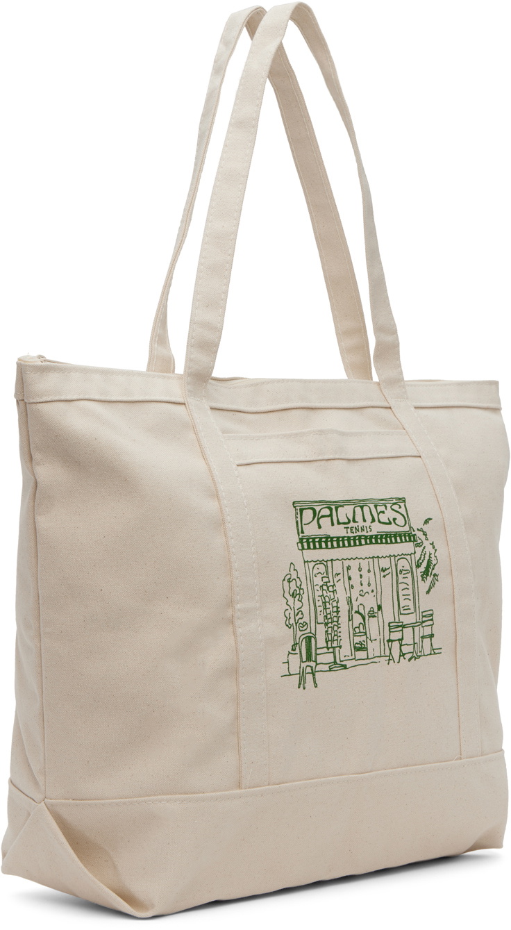 Palmes Beige Mari Tote