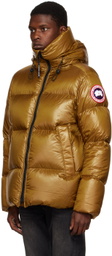 Canada Goose Gold Crofton Packable Down Jacket