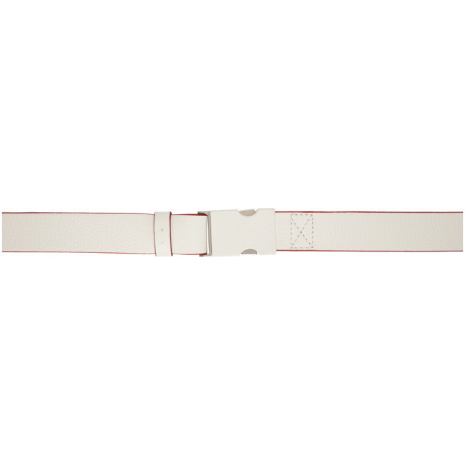 Photo: Maison Margiela White Press-Release Belt