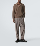 Giorgio Armani Virgin wool polo sweater