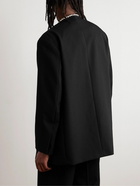 Jil Sander - Unstructured Wool-Gabardine Suit Jacket - Black