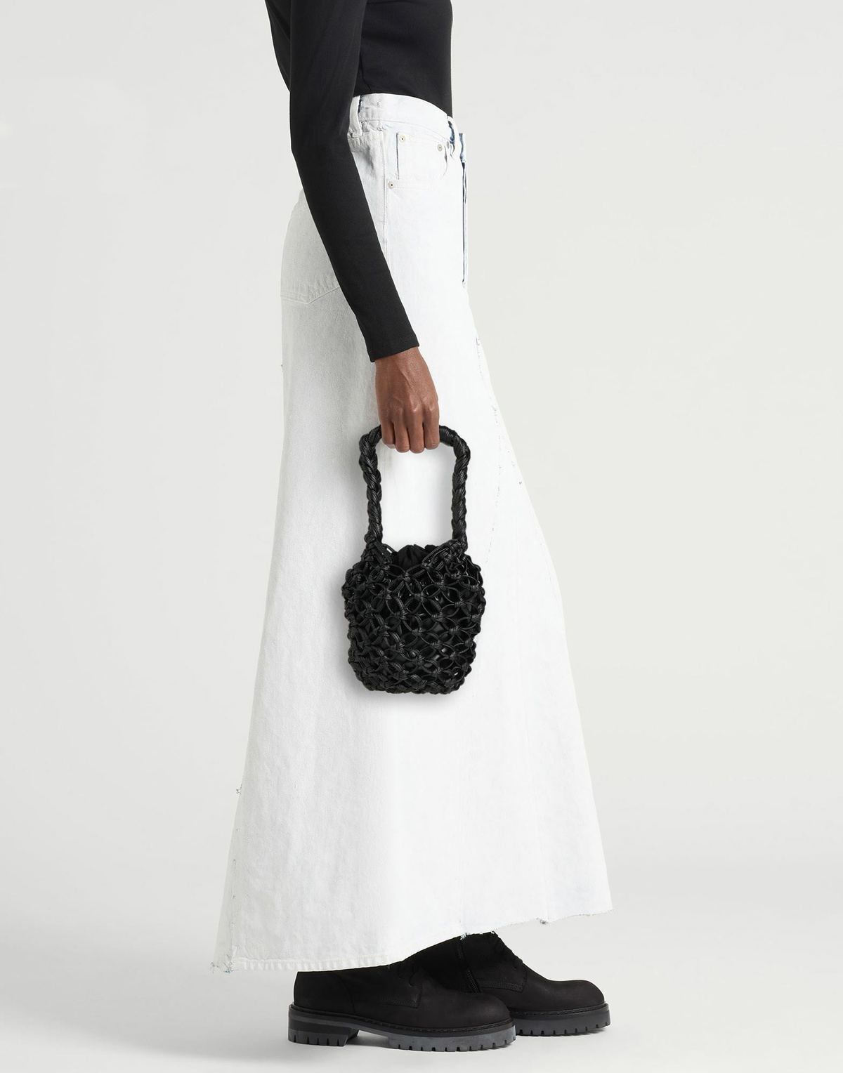 Comme Des Garçons Womens Handbag in Black