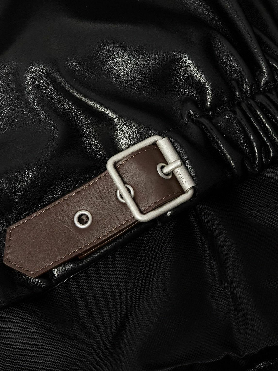 LOEWE - Leather Jacket - Black