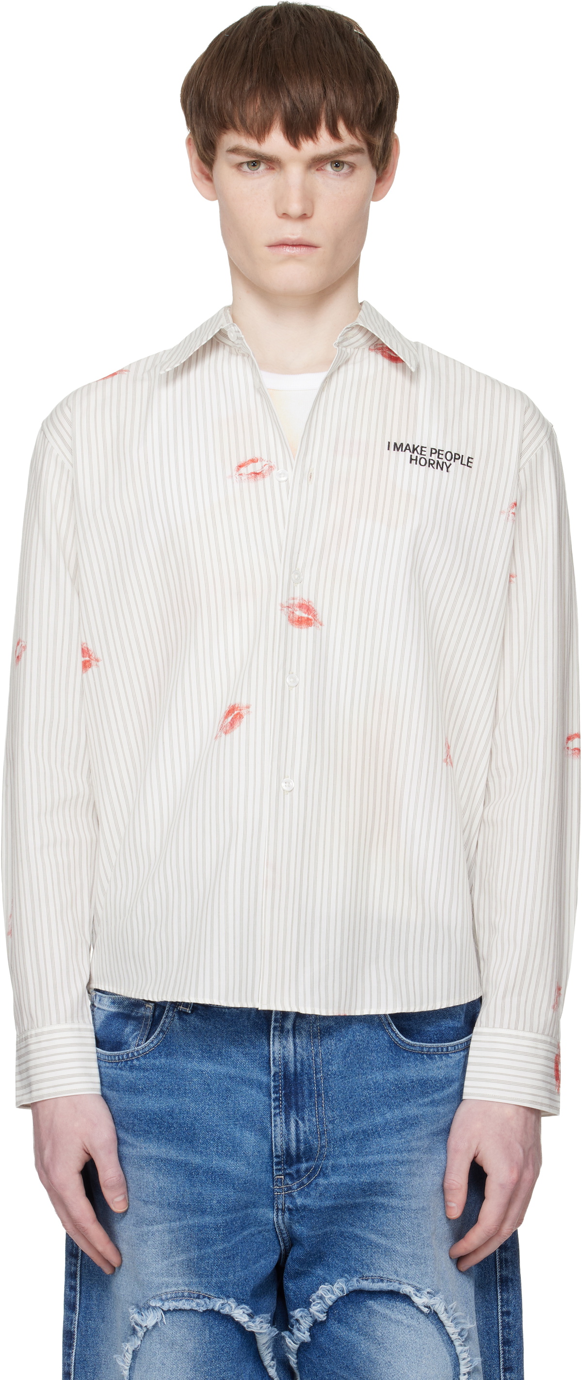 Carne Bollente Off-White 'Business Sensual' Shirt