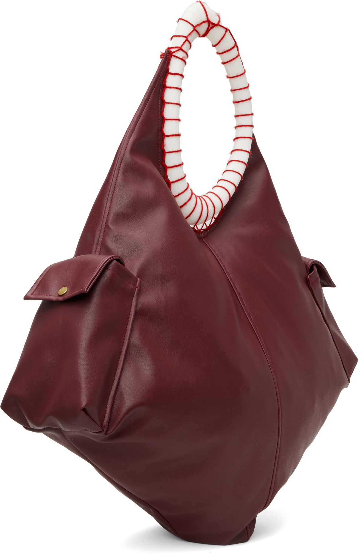 Stanley Raffington Burgundy Curve Tote