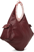 Stanley Raffington Burgundy Curve Tote