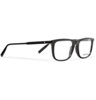 Montblanc - Rectangle-Frame Acetate Optical Glasses - Black