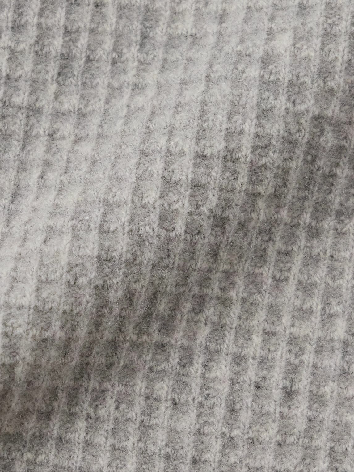The Row - Barkley Waffle-Knit Wool and Cashmere-Blend Overshirt