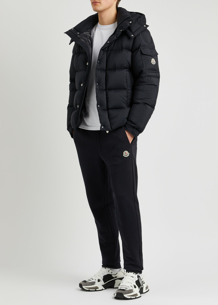 Moncler Vezere Quilted Shell Jacket Navy Moncler
