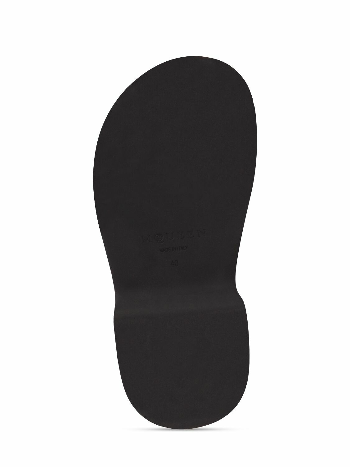 ALEXANDER MCQUEEN 50mm Leather Platform Mules Alexander McQueen