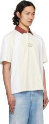 AMBUSH Off-White AMB Panelled Polo