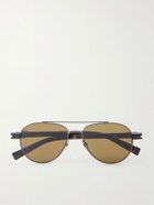 SAINT LAURENT - Aviator-Style Black-Tone Sunglasses