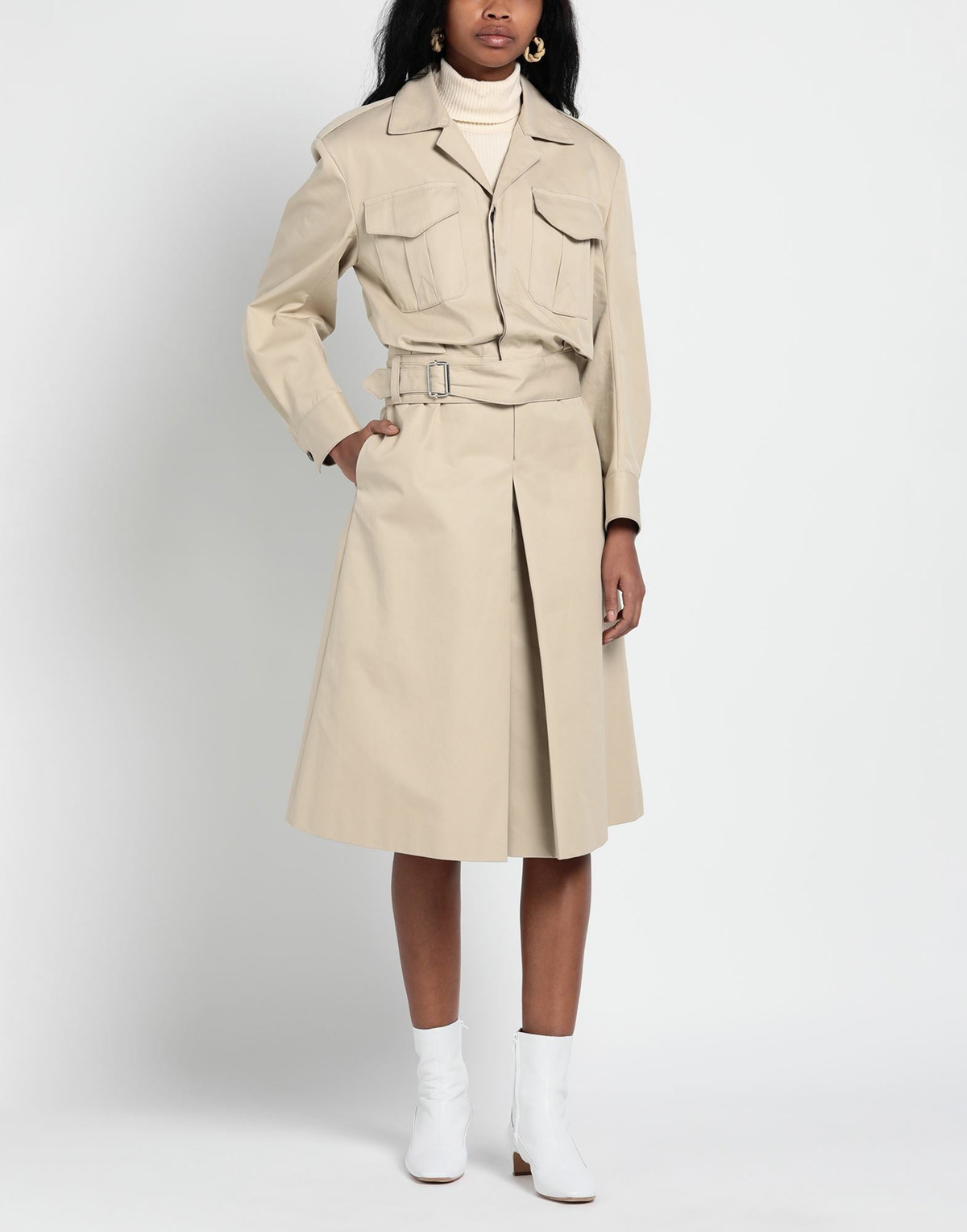 Maison Margiela Womens Jumpsuit in Beige