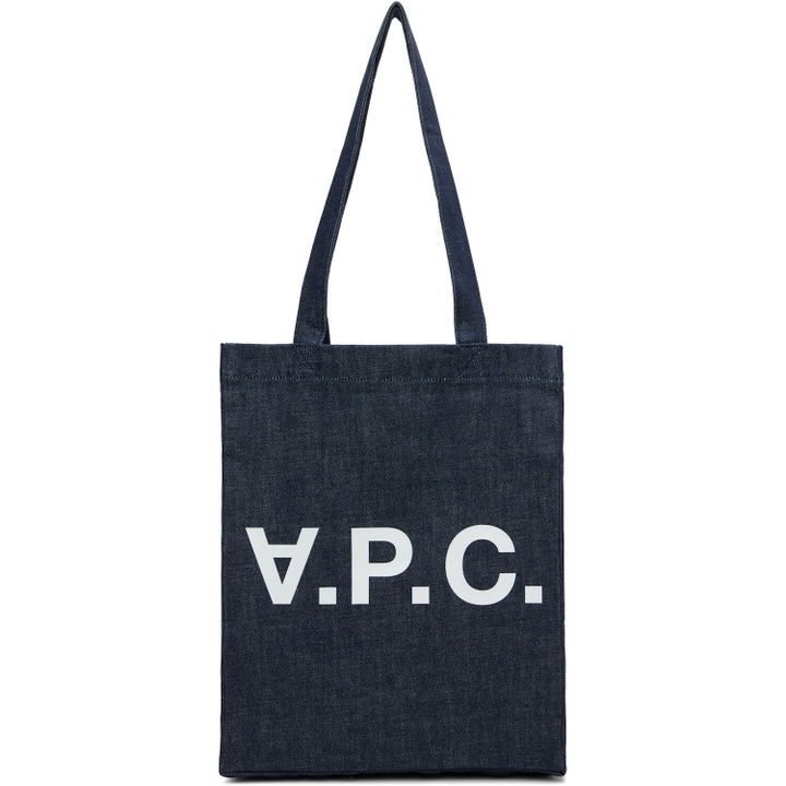 Photo: A.P.C. Navy Laure Tote