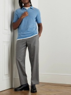 A Kind Of Guise - Banasa Straight-Leg Virgin Wool-Flannel Trousers - Gray