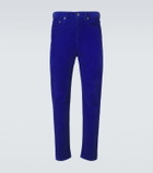 Versace Tapered cotton corduroy pants